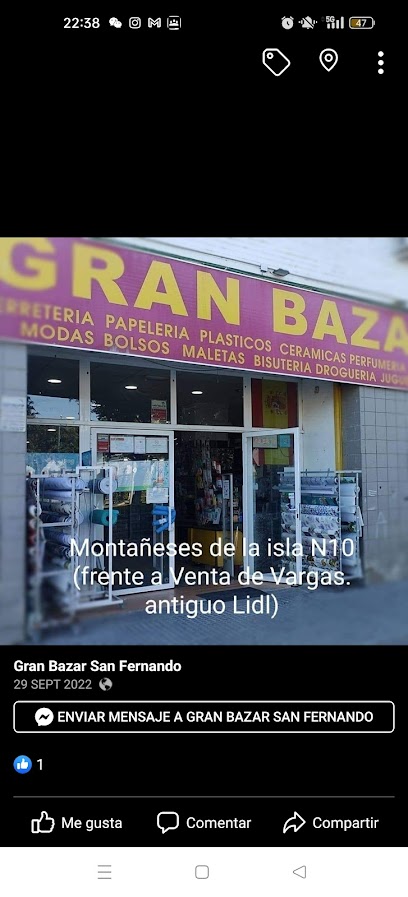 Gran bazar San Fernando